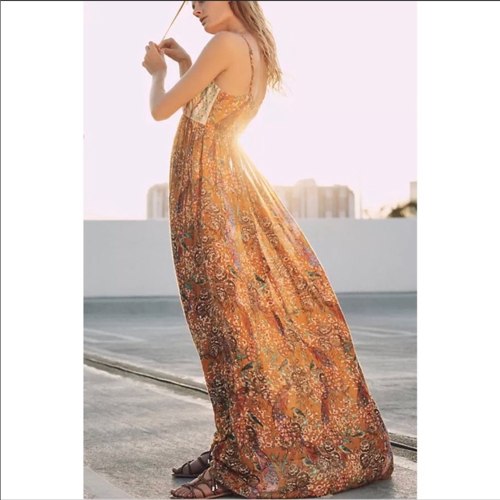 Anthropologie Raka Parkland Maxi